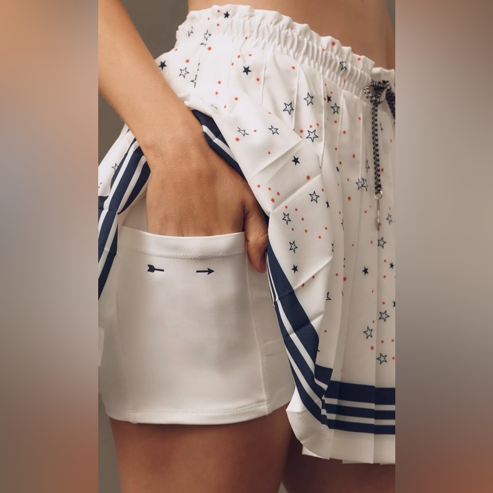 THE UPSIDE STELLARUM VALETTA PLEATED MINI SKIRT - Picture 3 of 4